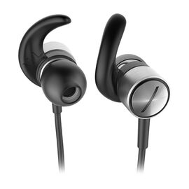 Soho II NC - Black - Active, noise-cancelling, in-ear headphones with microphone - Hero
