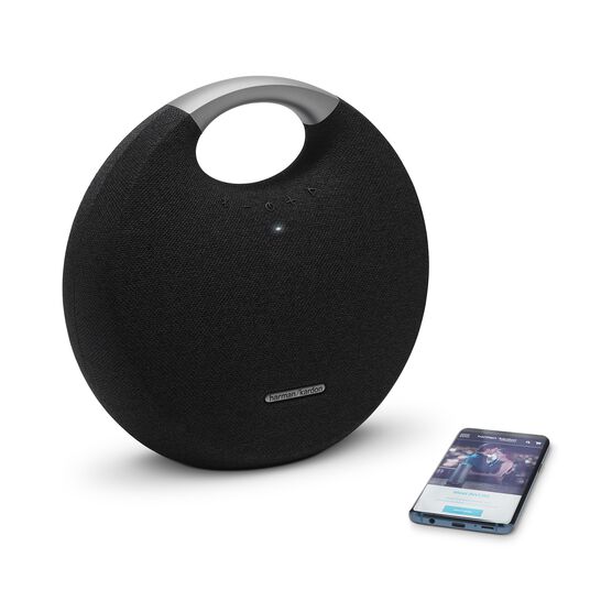 Onyx Studio 5 - Black - Portable Bluetooth Speaker - Detailshot 1